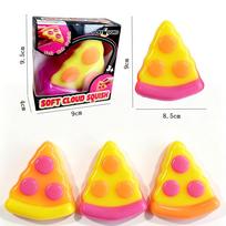 Schylling NeeDoh Pizza Sensory Fidget Cube Soft Squishy Squeeze Toy Stress Relief Anti-Anxiety Object For ADHD Adults Focus