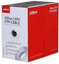 Dahua Technology KABELIS CAT6 UTP 305M CCA Baltas/PFM922I-6UN-C-Baltas DAHUA