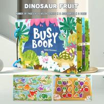 Montessori kūdikių užimta knyga Mano pirmoji rami knyga Lipdukai Ankstyvojo mokymosi švietimo žaislas Vaikų žaislas Rungtynių žaidimas kūdikiams