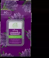 Petal Fresh - Grynos levandų ir rozmarinų makiažo valymo servetėlės