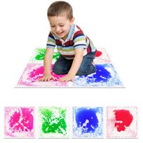 Bright Color Kids Sensory Floor Pads Attractive Visual Tactile Toy for Kids Attention Training įvairiaspalvis