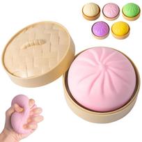 Viral Bao Bun Squishy: Realistic Food Mystery Box, Maltose Slow Rebound Stress Toy, ASMR Tactile Fidget Toys, 2026 New Gift