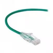 Black Box BLACKBOX CAT6A UTP SLIM-NET PATCH CABLE, 28AWG, 500-MHZ, PVC - Žalias, 0.9M