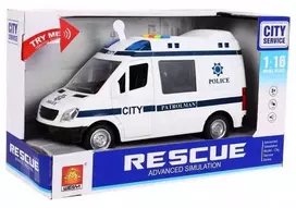 Policijos automobilis - inercinis 1:16