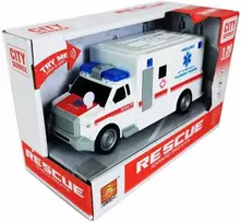 Greitosios pagalbos automobilis - inercinis 1:16 (v3)