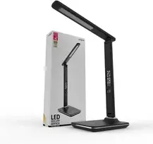 Nedis Avide LED stalinis šviestuvas Office 6W LCD odos imitacija juodas