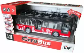 Žaislinis autobusas su garsais ir šviesomis (raudonas) 4684