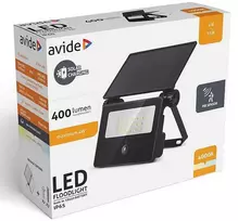 Entac Avide LED lauko šviestuvas su saulės baterija 400lm PIR