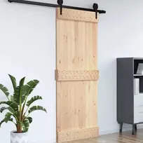 Duris NARVIK Natūrali 70 x 210 cm Kietos pušies medžio durys