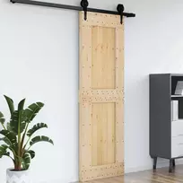 Duris NARVIK Natūrali 70 x 210 cm Kietos pušies medžio durys