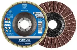 Veltinio šlifavimo diskas PFERD PVL 125 A 180 M