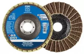 Veltinio šlifavimo diskas PFERD PVL 125 A 100 G