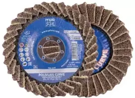 Veltinio šlifavimo diskas PFERD Curve PVL-R 125 A 100 G