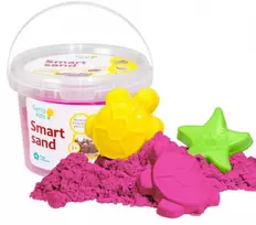 Išmanus kinetinis smėlis 0.5kg (rožinis)
