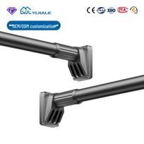 Adjustable Telescopic Curtain Rod & Clothes Drying Rack 0.4-0.55 m juoda