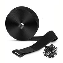 Reusable Hook Loop Straps Nylon Material Cable Ties Adjustable Fastening Straps  Earphone Organizer 3 cm width juoda