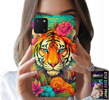 Samsung Galaxy A81 Tok - Állatmintás Tigris Tok