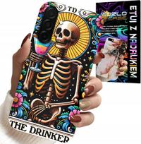 Etui Do Samsung Galaxy A56 5G - The Drinker Alko Winko Drink Wzory Case