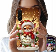 Etui Do Samsung Galaxy A36 5G - Reniferek Słodki Renifer Świąteczne Wzór