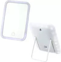 Kosmetinis veidrodis su LED apšvietimu, baltas