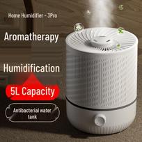 5L Ultrasonic Air Humidifier for Home, Silent Operation, Ideal for Bedroom, Pregnant Women, Babies, Aromatherapy, Large Mist Output UK Plug