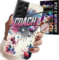 Etui Do Samsung Galaxy S21 Ultra - Siatkówka Coach Siatka Obudowa, Plecki