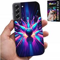 Etui Do Samsung Galaxy S21 - Kręgle Bowling Strike Pokrowiec, Plecki