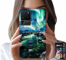 Etui Do Samsung Galaxy S20 Ultra - Alaska Zorza Polarna Stawik Case + Folia