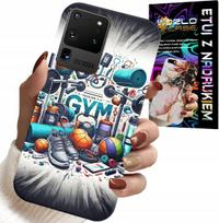 Etui Do Samsung Galaxy S20 Ultra - Siłownia Gym Fitness Sport Case + Folia