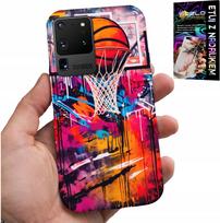 Etui Do Samsung Galaxy S20 Ultra - Koszykówka Nba Uliczne Graffiti Kosz Fan