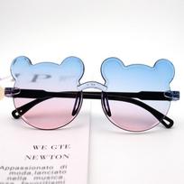 Oculos Boys Girls Fashion Stylish Fashion Eyewear Children's Sun Protection Glasses Lovely Cute Baby Anti-ultraviolet Bear Ears Cartoon Shape