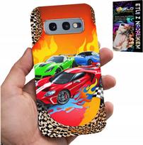 Etui Do Samsung Galaxy S10E - Dla Dzieci, Samochody Wyścigowe + Folia