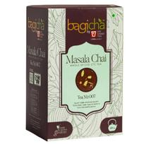 Bagicha by Jay Shree Tea Masala Chai - 500g | Authentic Assam CTC Black Tea with Whole Spices | Enriched with Clove, Cardamom, Cinnamon & Ginger |