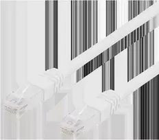 Tinklo kabelis DELTACO U/UTP Cat6, 1m, baltas / TP-61V-K / R00210007