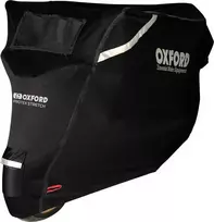 Motociklo uždangalas lauko sąlygoms Oxford Protex Stretch su klimato membrana S, juodas