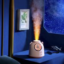Astronaut Humidifier: Mini Single Nozzle Desktop Ornament & Gift 120*120*121mm rožinė