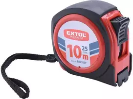 Gumuota ruletė 10 m x 25 mm EXTOL PREMIUM 8821039