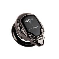 Metal Car Ignition Device One-click Start Button Sticker for Tesla Model S X 3 Y Roadster Cybertruck Auto Interior Badge Decal For Tesla