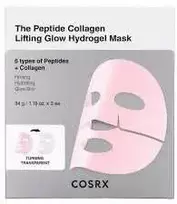 Cosrx Peptide Collagen Glow Hydrogel Mask veido kaukė 1 vnt.