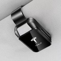 Car Interior Sun Visor Eyeglasses Holder Sunglasses Clip for Tesla Model 3 Model Y Model S Roadster Auto Accessories juoda