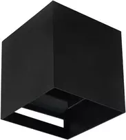 Sieninis šviestuvas Led Line Lite Sieninis lauko šviestuvas CUBE G9 IP65, reguliuojamo švietimo kampo, juodas spalvos