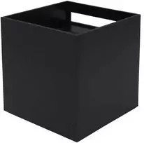 Sieninis šviestuvas Led Line Lite Sieninis lauko šviestuvas CUBE 2x3W 3000K, reguliuojamo švietimo kampo, juodas spalvos