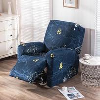 Spandex Recliner Chair Cover All-inclusive 1/2/3 Seat Chair Covers Printed Single Sofa Slipcovers Stretch Armchair Slipcover 1 Seat
