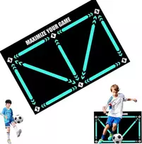 Futbolo treniruočių kilimėlis, 60 x 90 cm