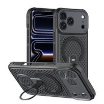 iPhone 17 Pro Max Magnetic Case with 360° Rotating Stand & Heat Dissipation iPhone 14 Plus juoda