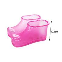 Women Foot Soak Bath Therapy Massage Shoes PVC Foot Bath Basin Soaking Tub Foot Relax SPA Wearable Foot Soaking Shoes Durable