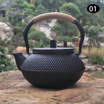 300ml Retro Japanese Cast Iron Teapot Kitchen Teaware Tea Kettle For Boiling Water Desktop Decoration Kung Fu Tea Tea Ceremony