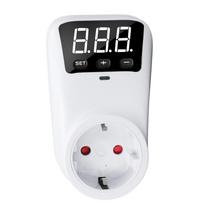 Digital Display Protector Outlet High And Low Voltage Protective Device For Refrigerator Air Conditioner EU Plug 230V balta