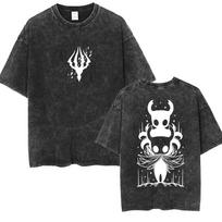 Vintage Game Hollow Knight Washed TShirts Unisex Casual Fashion Cozy Oversized T Shirt Yk Unisex Short Sleeve Tshirt Streetwear S