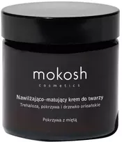 Mokosh Drėkinamasis ir matinį atspalvį suteikiantis veido kremas „Dilgėlė su mėtomis“, 60 ml
